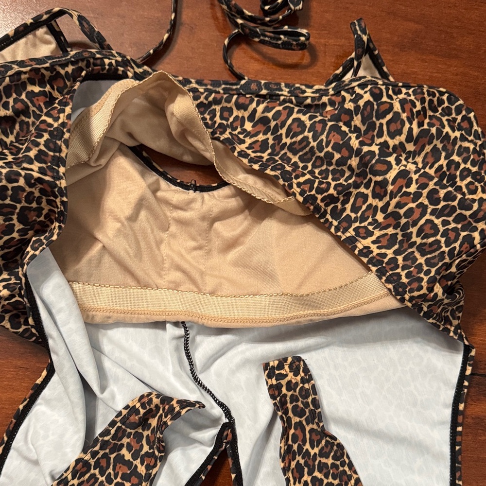 Kortni Jeane Animal Print Spaghetti Strap Top - Picture 4 of 4